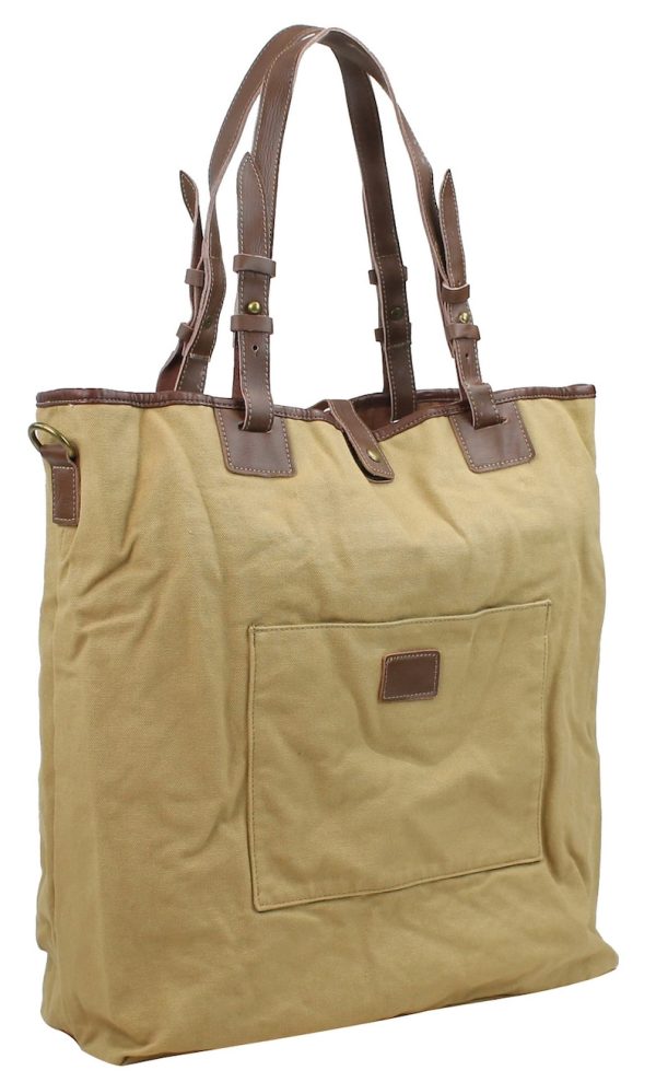 Casual One-shoulder Shopping Tote