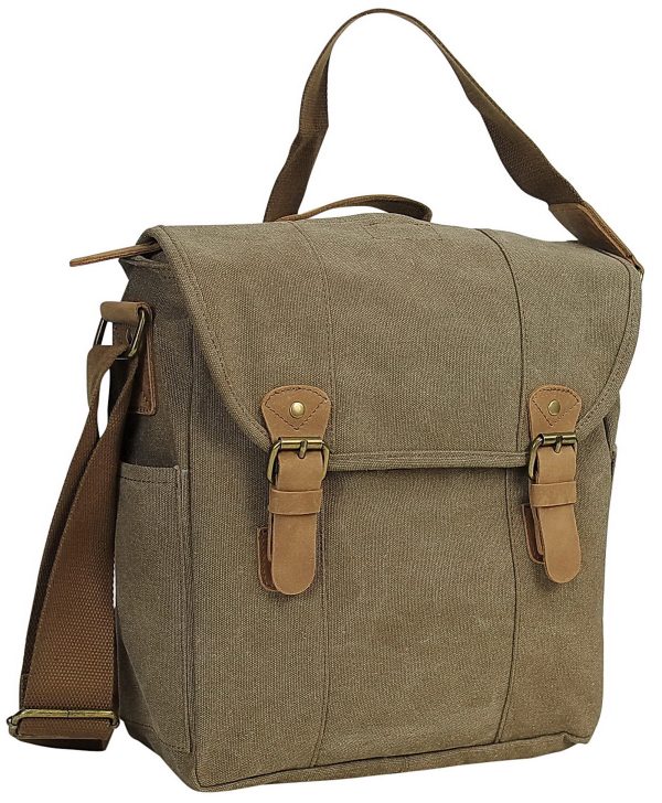 Casual canvas shoulder bag