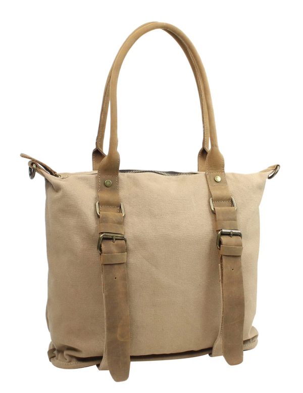 Classic Canvas Shoulder Bag - Image 3