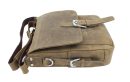Cowhide casual messenger bag