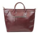 Cowhide shoulder bag