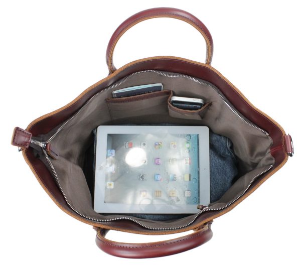 Cowhide shoulder bag - Image 4