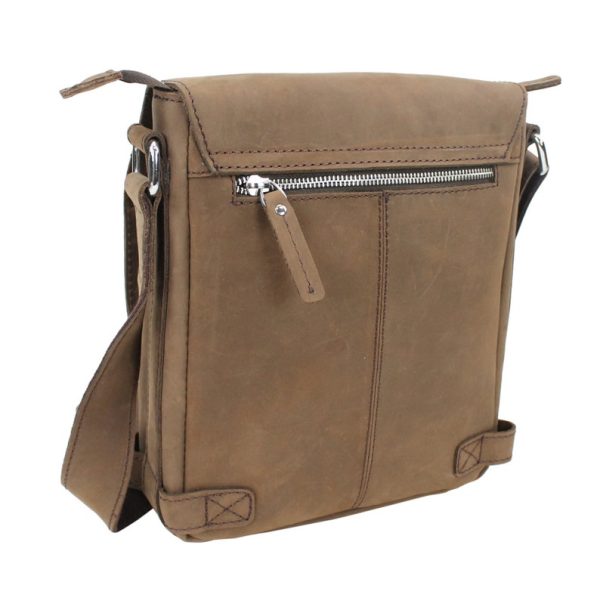 Full Grain Leather Messenger Bag - Image 2