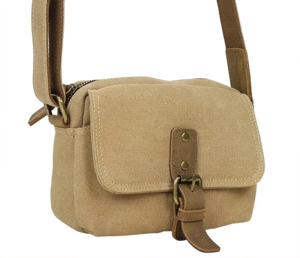 Shoulder bag canvas messenger bag - Image 2