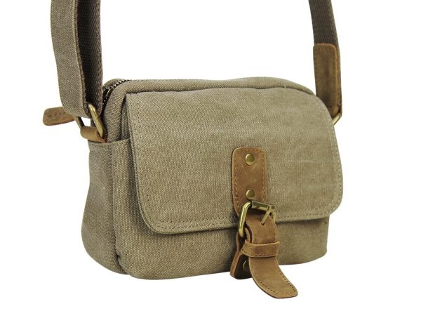 Shoulder bag canvas messenger bag - Image 5