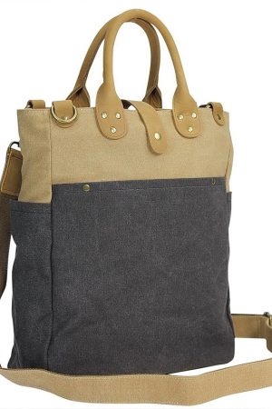 Spacious casual shoulder bag