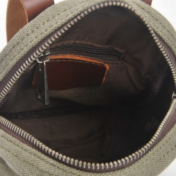 Unisex Canvas Shoulder Bag - Image 4
