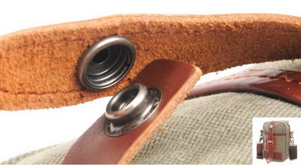 Unisex Canvas Shoulder Bag - Image 6