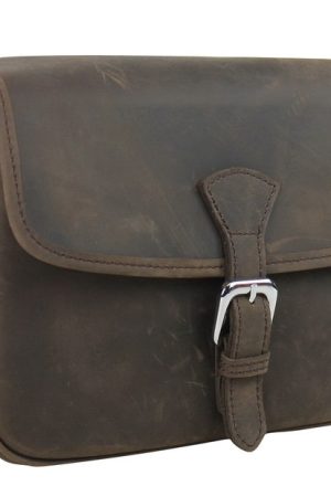 Women's Full Grain Leather Shoulder Bag