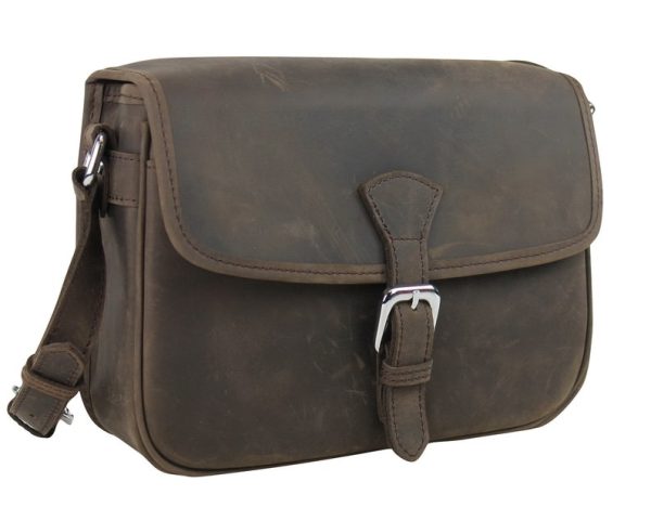 Women's Full Grain Leather Shoulder Bag
