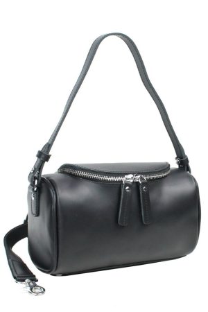 Women's leather shoulder bag